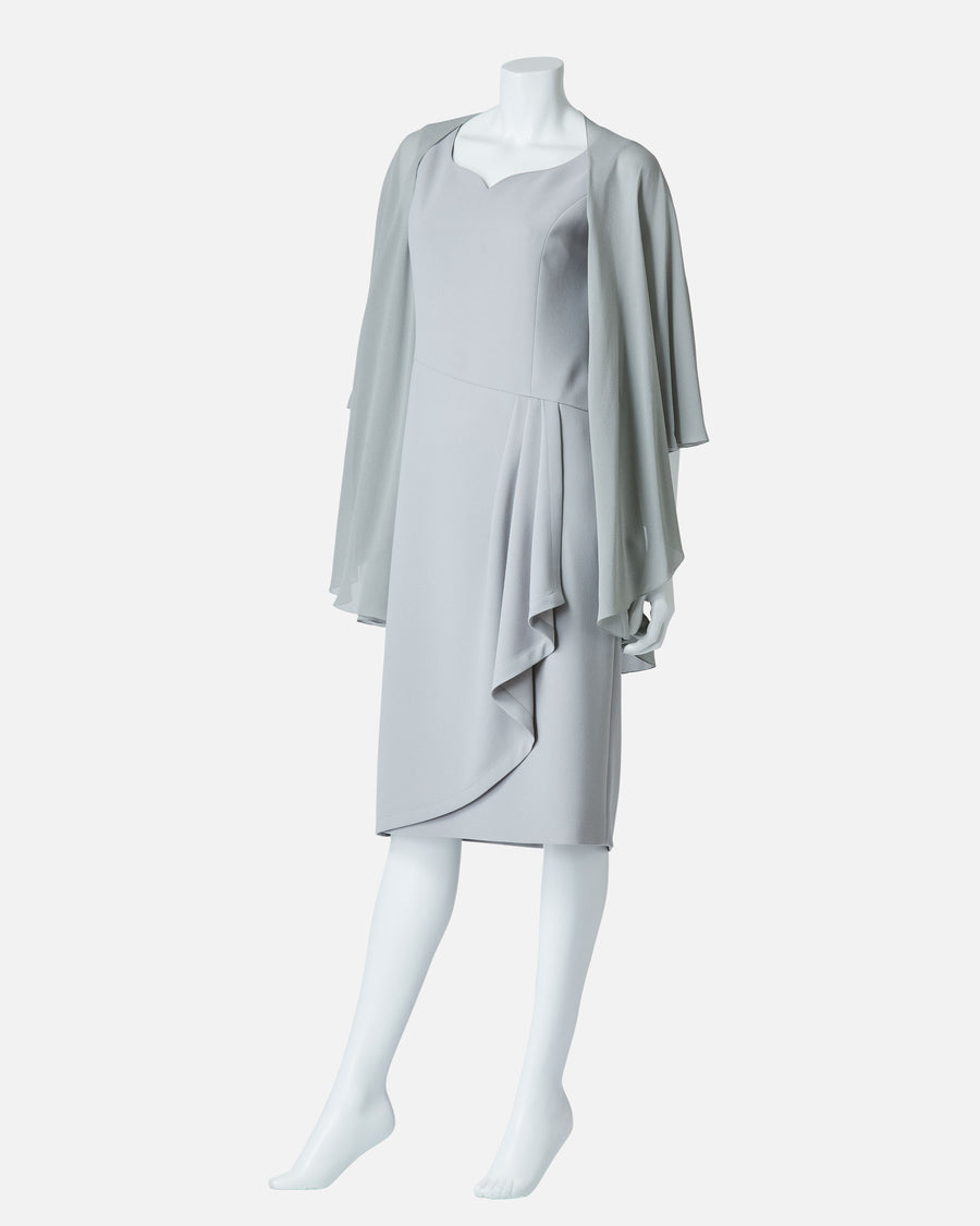 Compass🄬 Silk chiffon circular stole