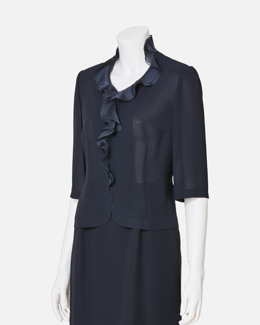 Black Georgette Blouse