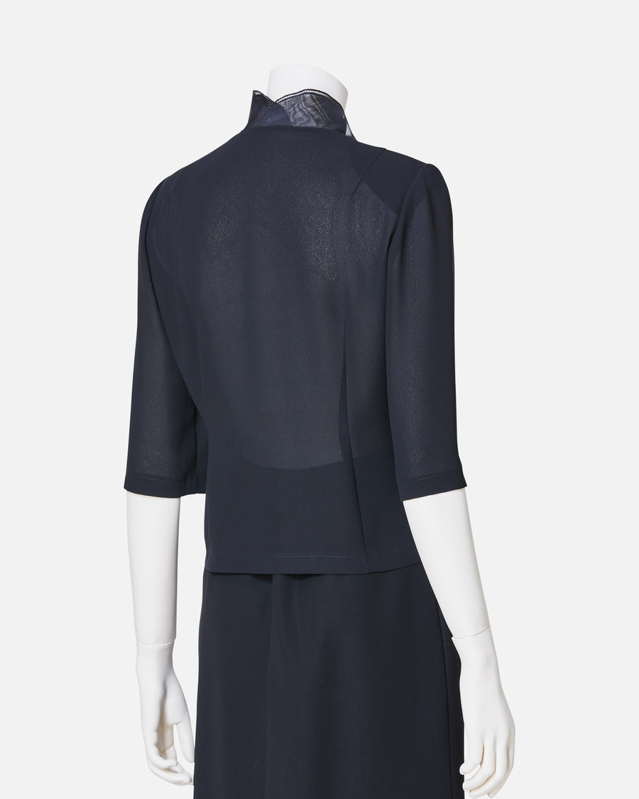 Black Georgette Blouse
