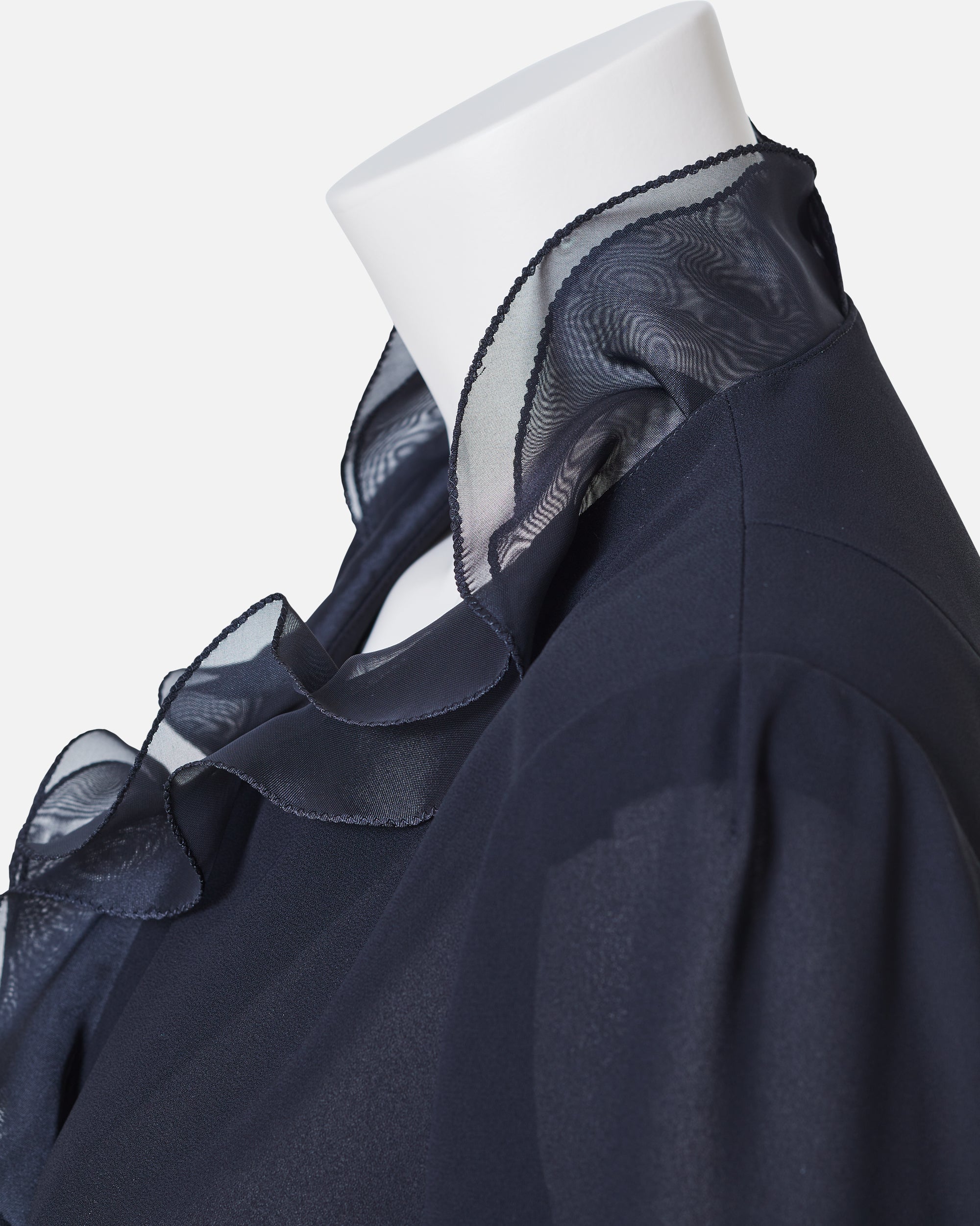 Black Georgette Blouse