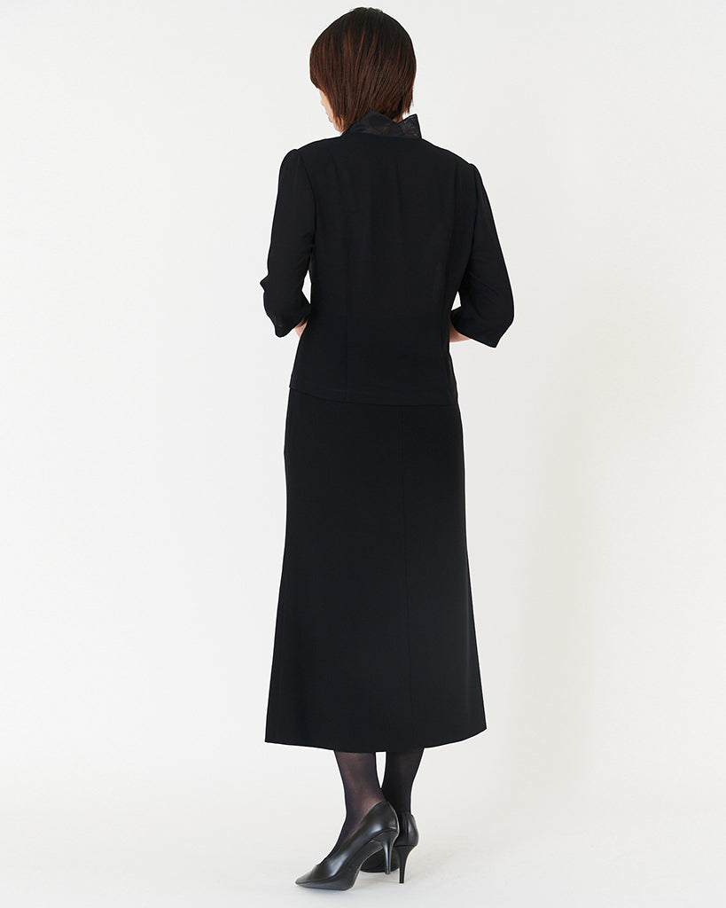 Black Georgette Blouse