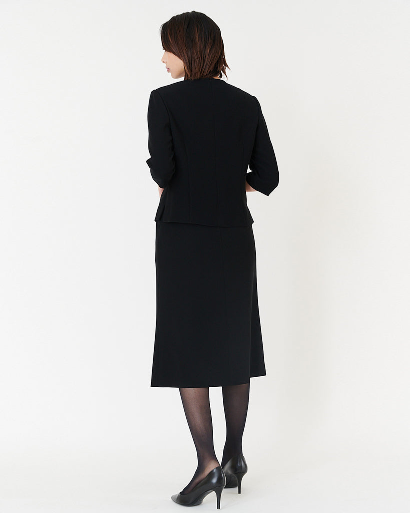 Black Crepe Blouse
