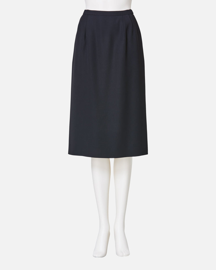 Straight Black Skirt