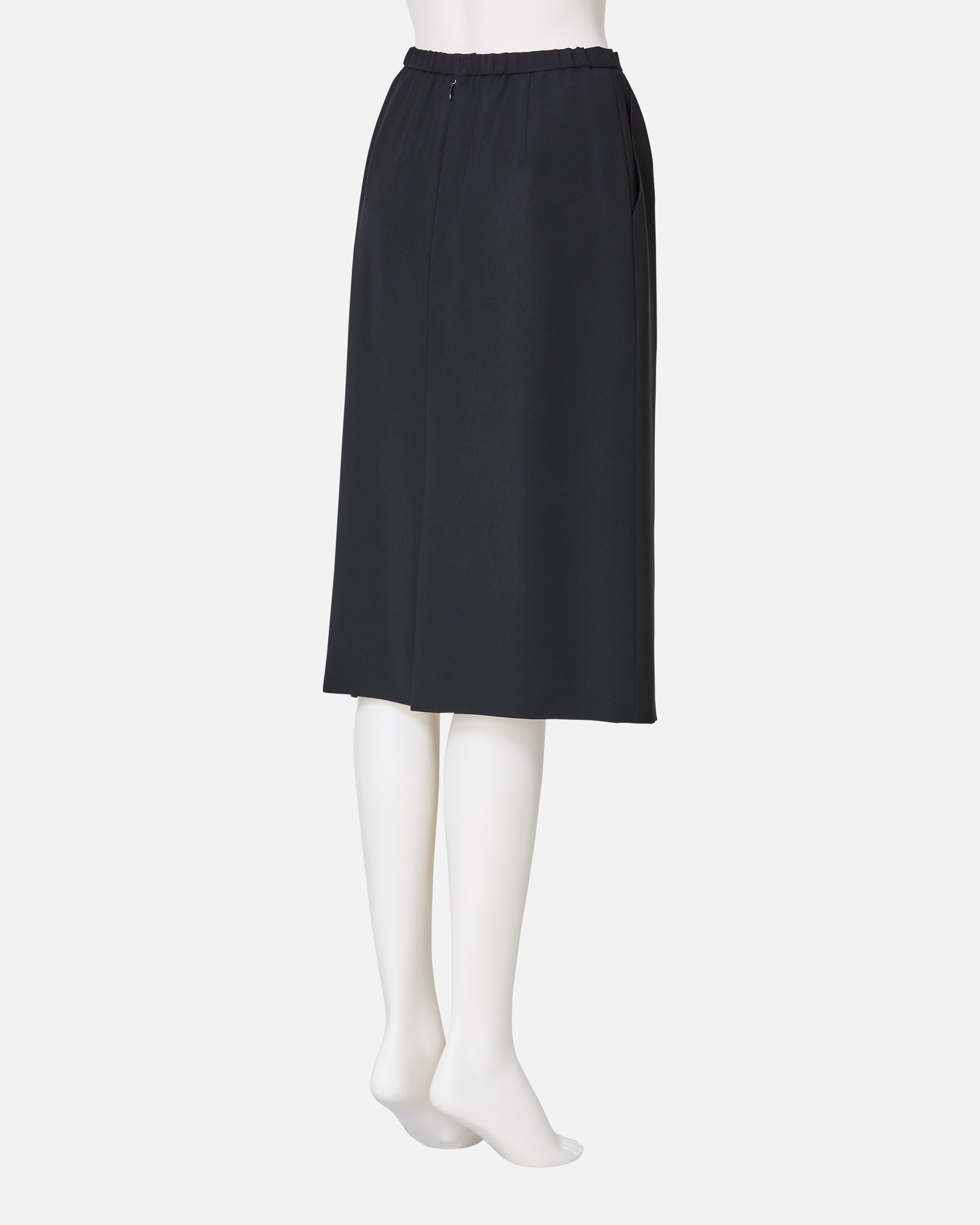 Straight Black Skirt