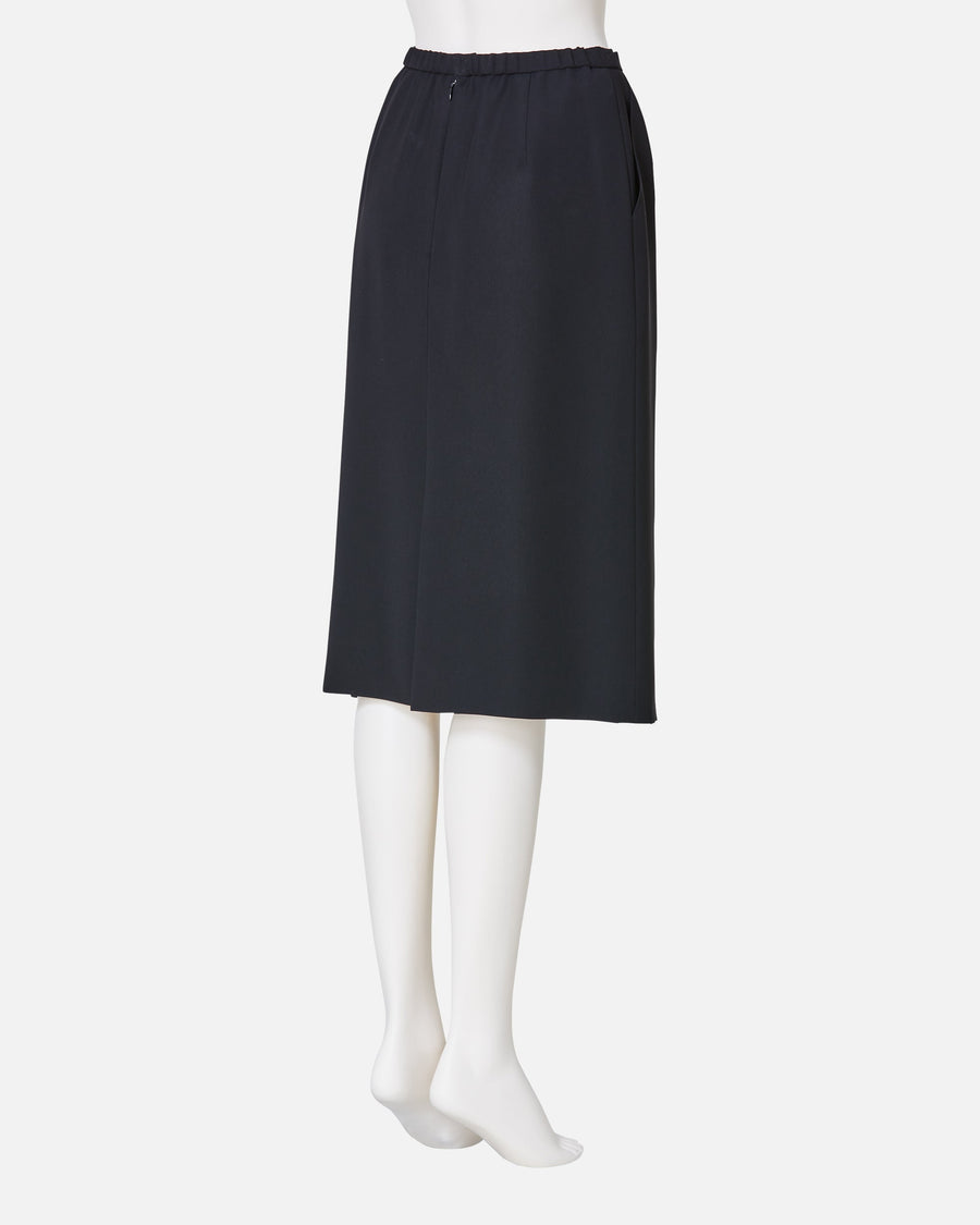 Straight Black Skirt