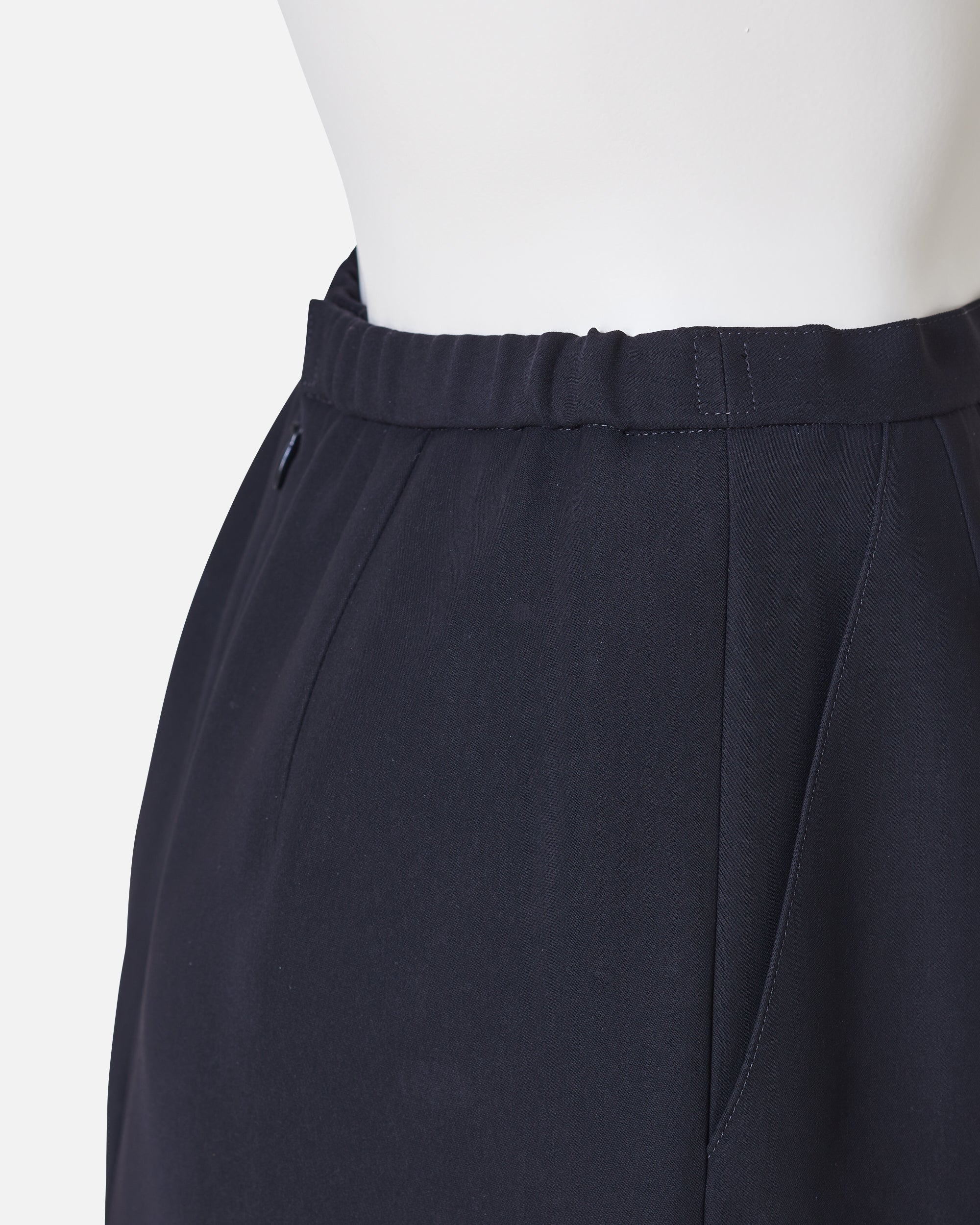 Straight Black Skirt