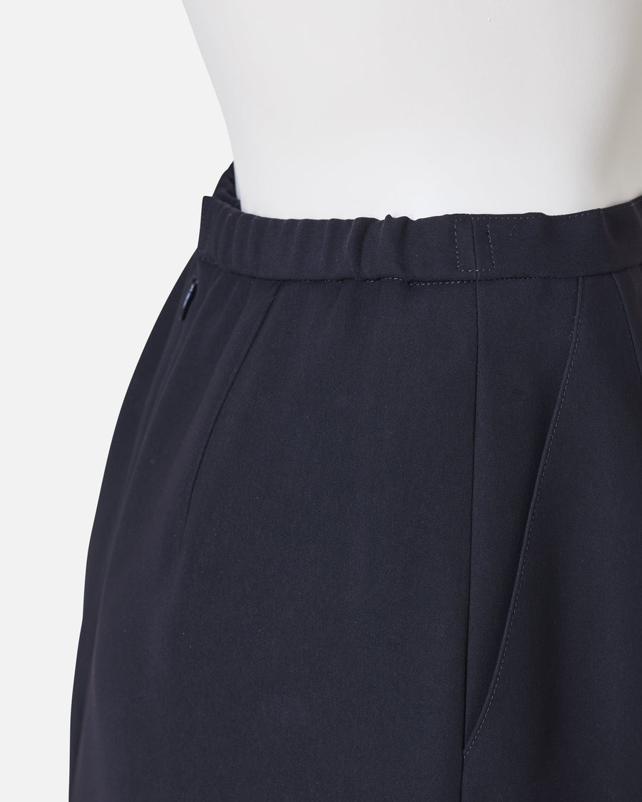 Straight Black Skirt