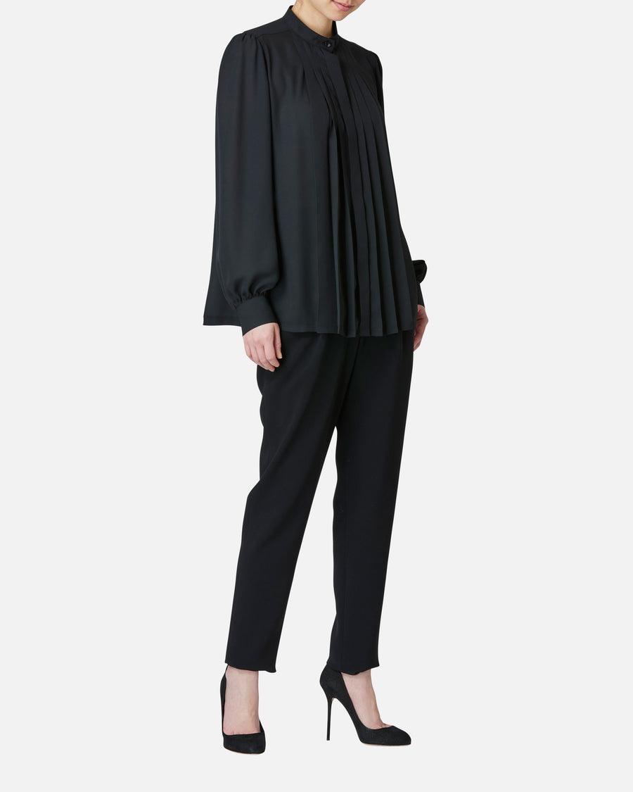 Triacetate polyester tapered pants