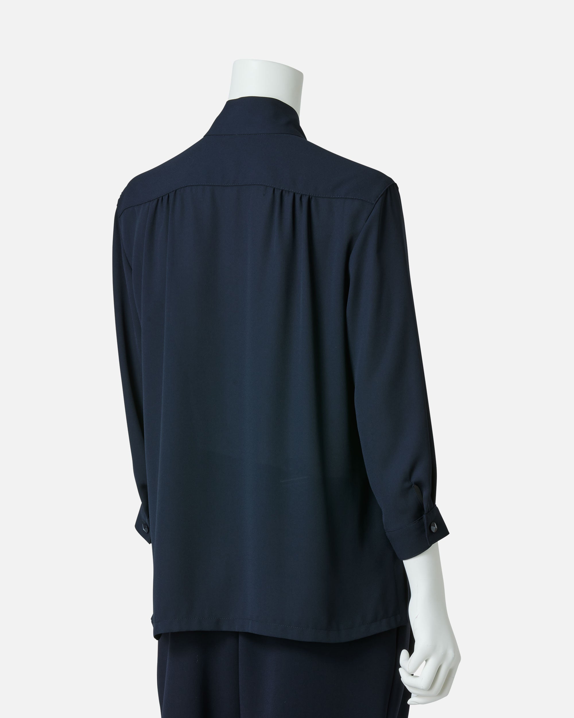 Polyester Georgette Bowtie Blouse