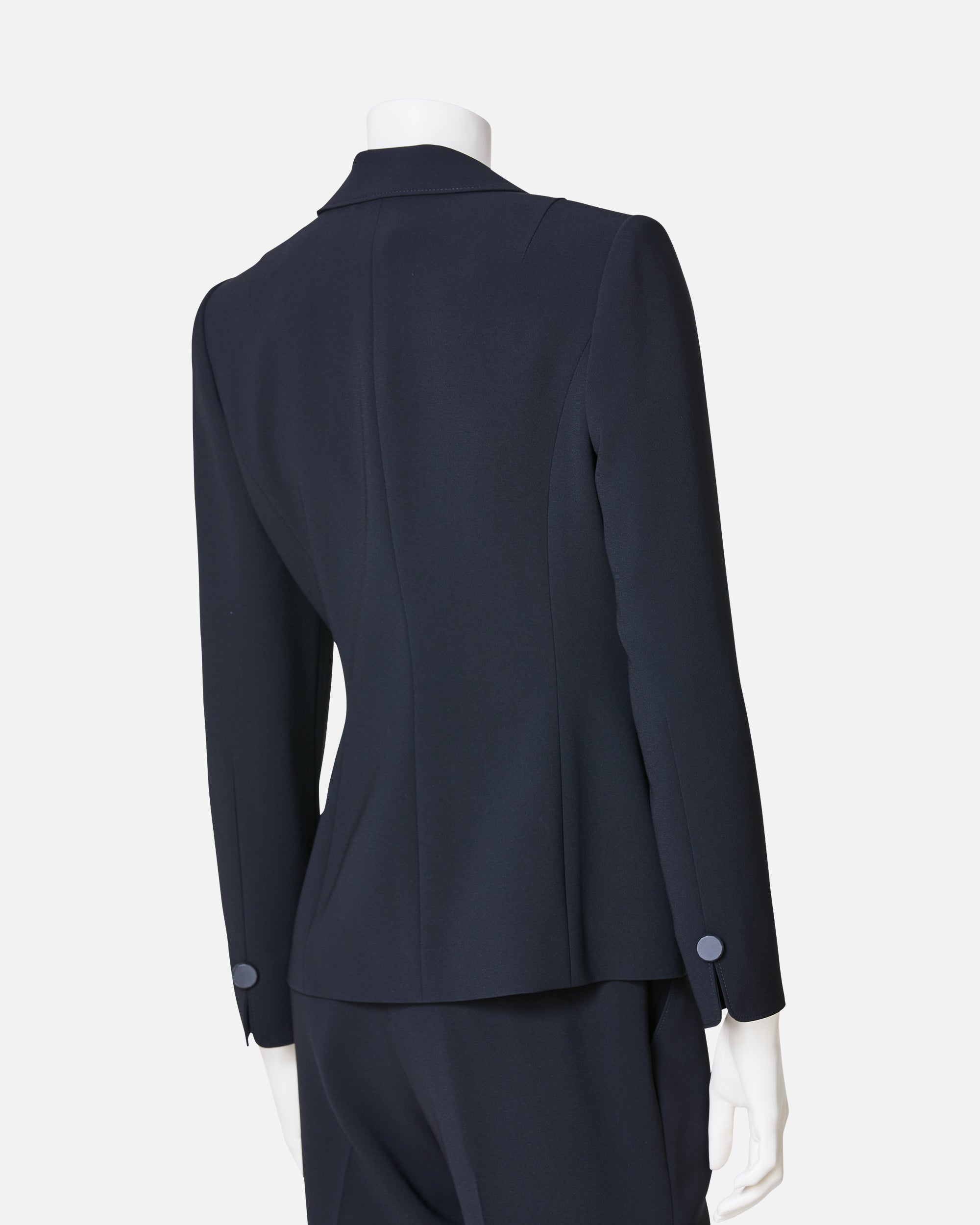 Single Button Closure Tailored Jacket