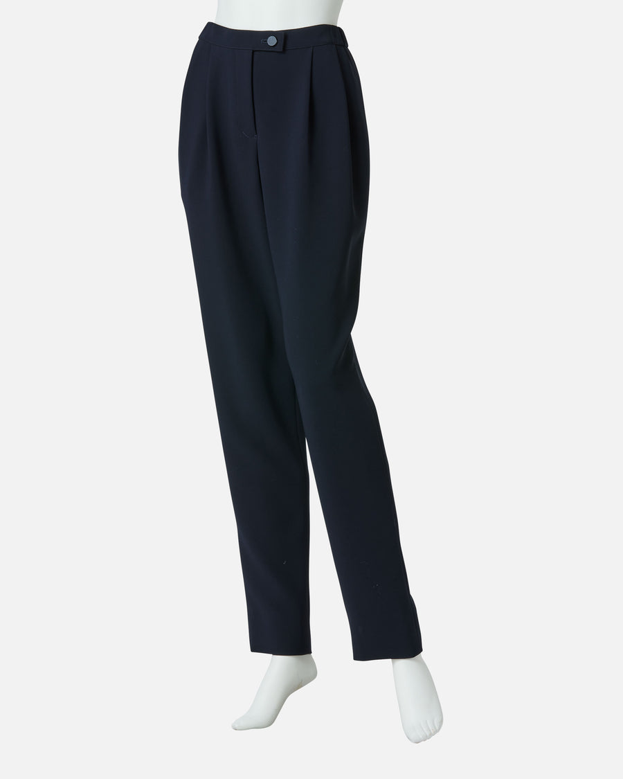 Triacetate polyester tapered pants