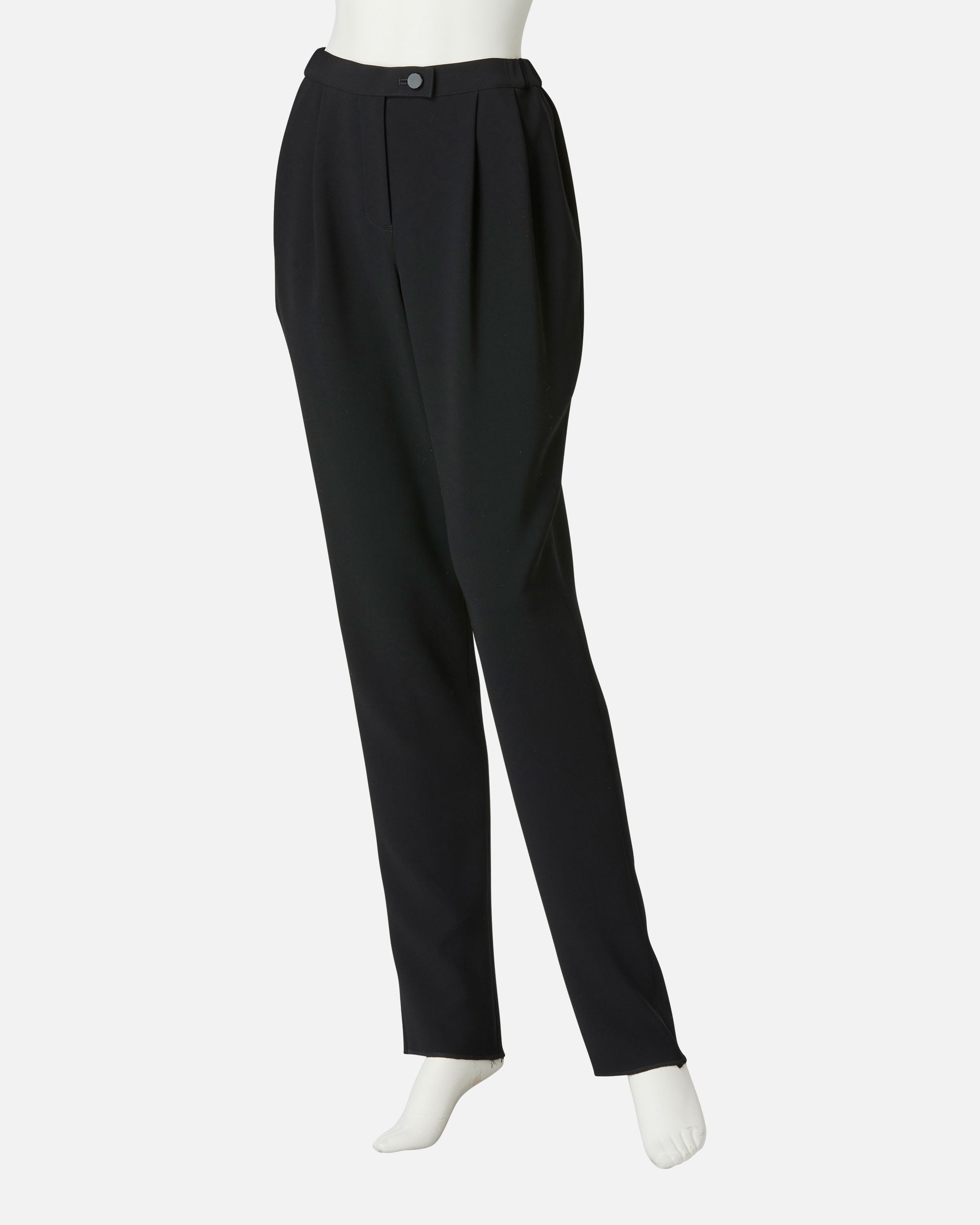 Triacetate polyester tapered pants