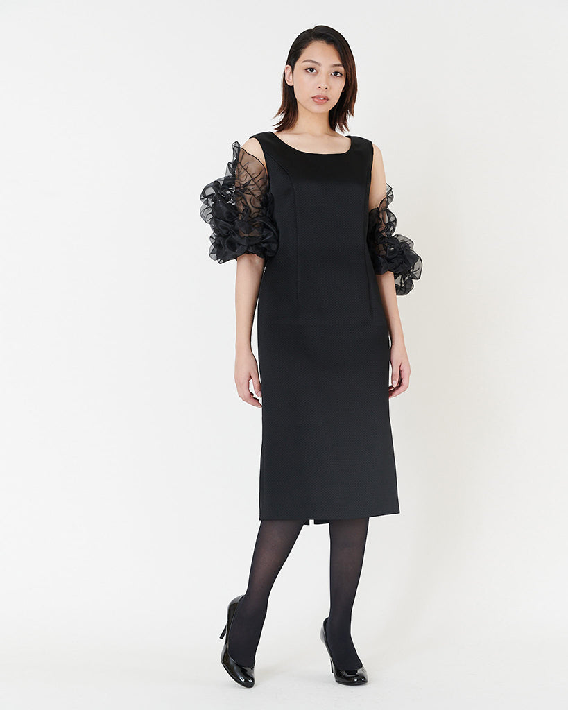 SHIRRING BOLERO