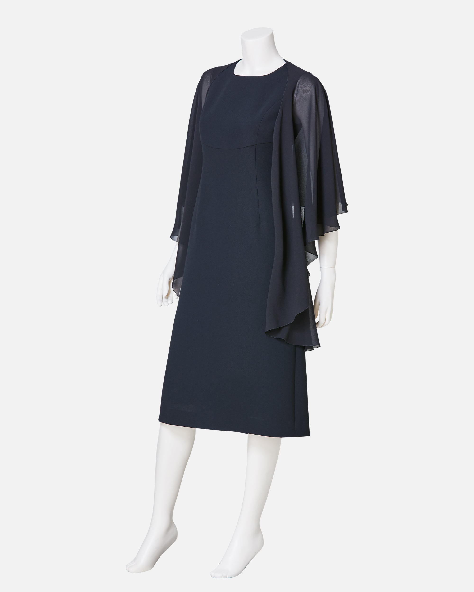 Compass🄬 Silk chiffon circular stole