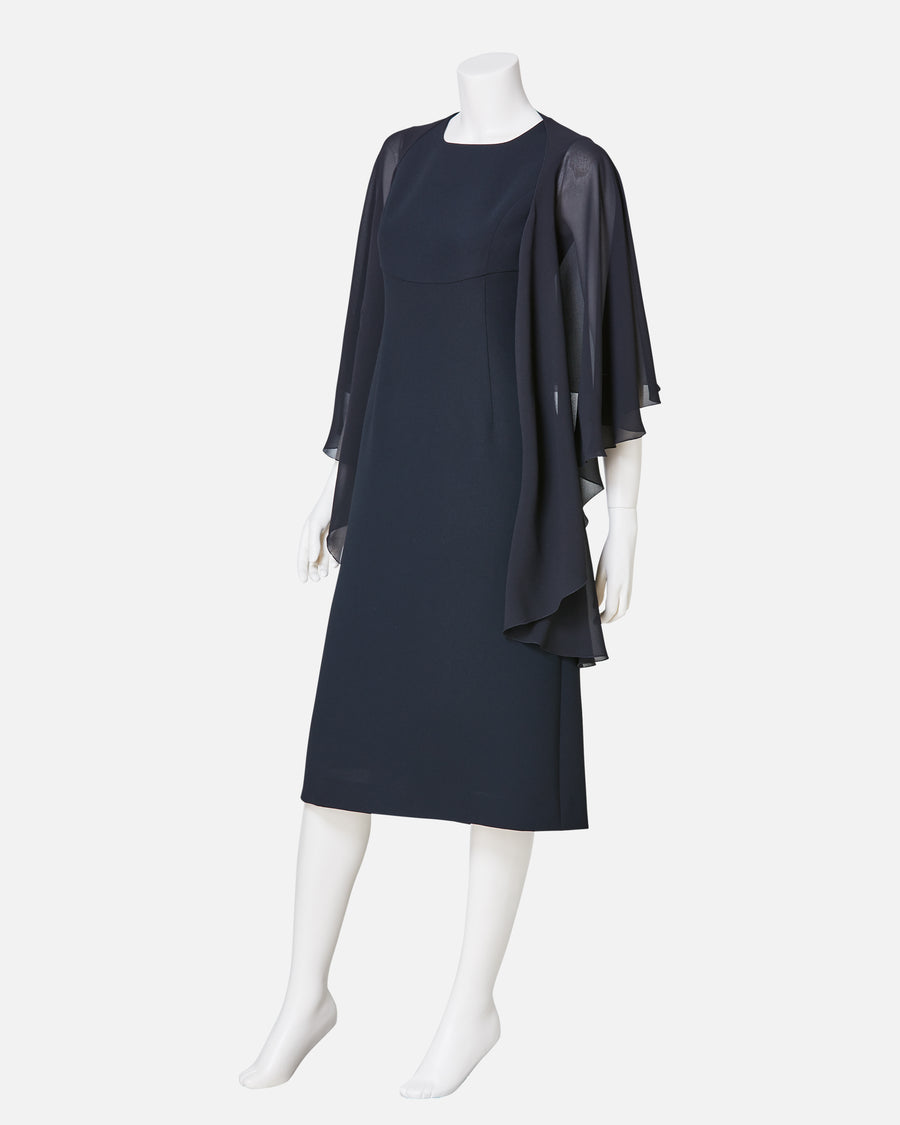 Compass🄬 Silk chiffon circular stole
