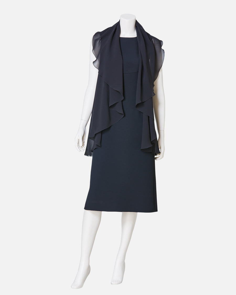 Compass🄬 Silk chiffon circular stole